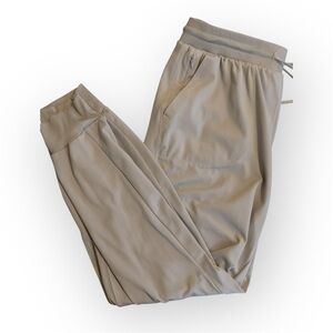 Rachel Zoe Gray Relaxed Fit Joggers with Elastic Waistband